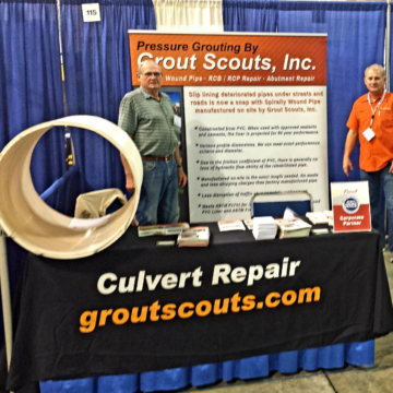 Grout Scouts - NACE trade show in Baton Rouge